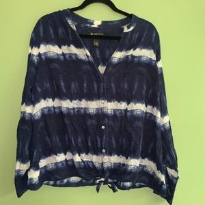 Shibori Style INC Blouse